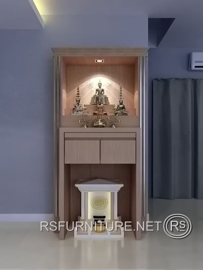 ตู้พระ ตู้วางเจ้าที่ ตู้ตี่จู้เอี๊ยะ รุ่น 3-2